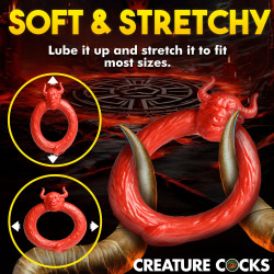 Creature Cocks Cockring Beast Mode Rouge
